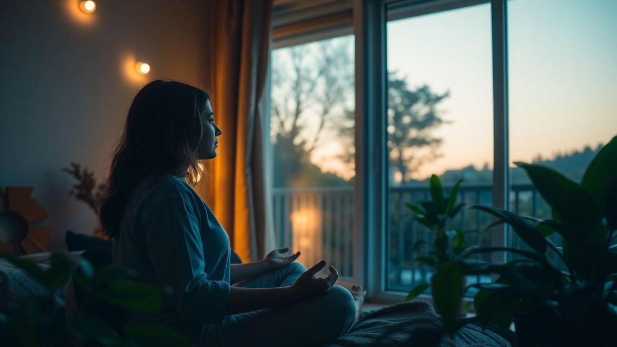 Controlar pensamientos para un mejor descanso