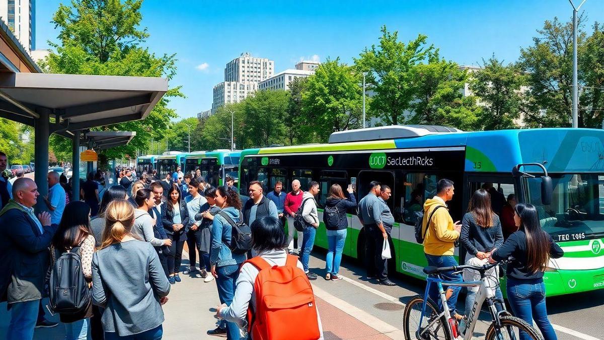 Movilidad eficiente en el transporte público
